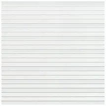 OSMO Sichtschutzelement 180 x 179 cm Weiß Aluminium