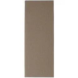 Sigel Getränke-Mappe Gummi-Bindung 1/2 A4 Langformat Kunststoff beige