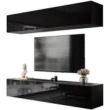lookway Hängende, WOHNWAND COLGANTE mit LED Beleuchtung