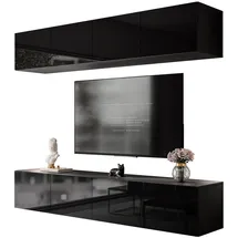 lookway Hängende, WOHNWAND COLGANTE mit LED Beleuchtung