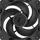 Arctic P14 Pro Reverse Schwarz