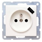 PEHA by Honeywell Einsatz USB-Steckdose Weiß 246161 10St.