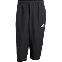 adidas Tiro 25 Essentials Woven 3/4-Hose Black / White S