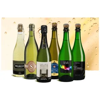 Probierpaket «Schaumweine aus reicher Natur» Die beliebtesten Schaumweine der Delinat-Winzer, Bio Probierpakete