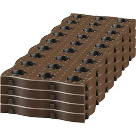 GARANTIA Beetplatte Maxi 70 x 24 cm 4er Set