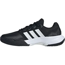 adidas GAMECOURT 2 Tennis Shoes, core Black/FTWR White/Silver met., 42