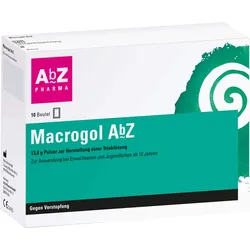 Macrogol AbZ Pulver bei Verstopfungen