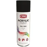 CRC Acryl Ral 9005 Acryllack Tiefschwarz matt 0,4 l
