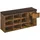 VASAGLE Schuhbank 104 x 30 x 48 cm braun / vintage