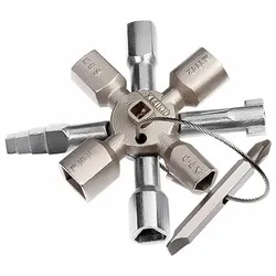 Knipex Schaltschrank-Schlüssel TwinKey - 001101