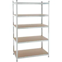Estexo Schwerlastregal Metall 200x120x60 grau
