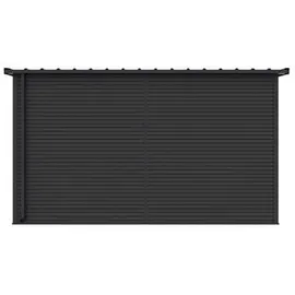 Weide Gartenhaus 3,38 x 2,18 m Anthrazit