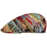 Lierys Flat Cap (1-St) Schirmmütze mit Schirm, Made in Italy bunt 58 cm