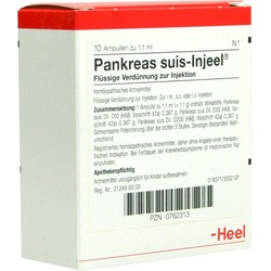 Pankreas Suis Inj Org 10 ST