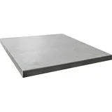 OPTIFIT Arbeitsplatte OPTIFIT "Luzern", grau (oxid grau), B:200cm H:3,8cm T:60cm, Spanplatte, Tischplatten, 38 mm stark, Tiefe 60 cm, große Auswahl an Breiten