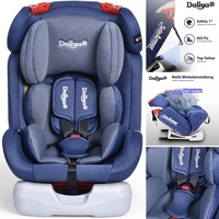 Daliya® Sitorino Kinderautositz 0-36KG Blau, mitwachsender Autositz, Kindersitz GR. 0+1+2+3, Isofix Fix, Top Tether, 5 Punkt Sicherheitsgurt, 2x I...