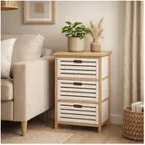 Hti-Living Kommode Melia 40 x 29 x 58 cm Weiß