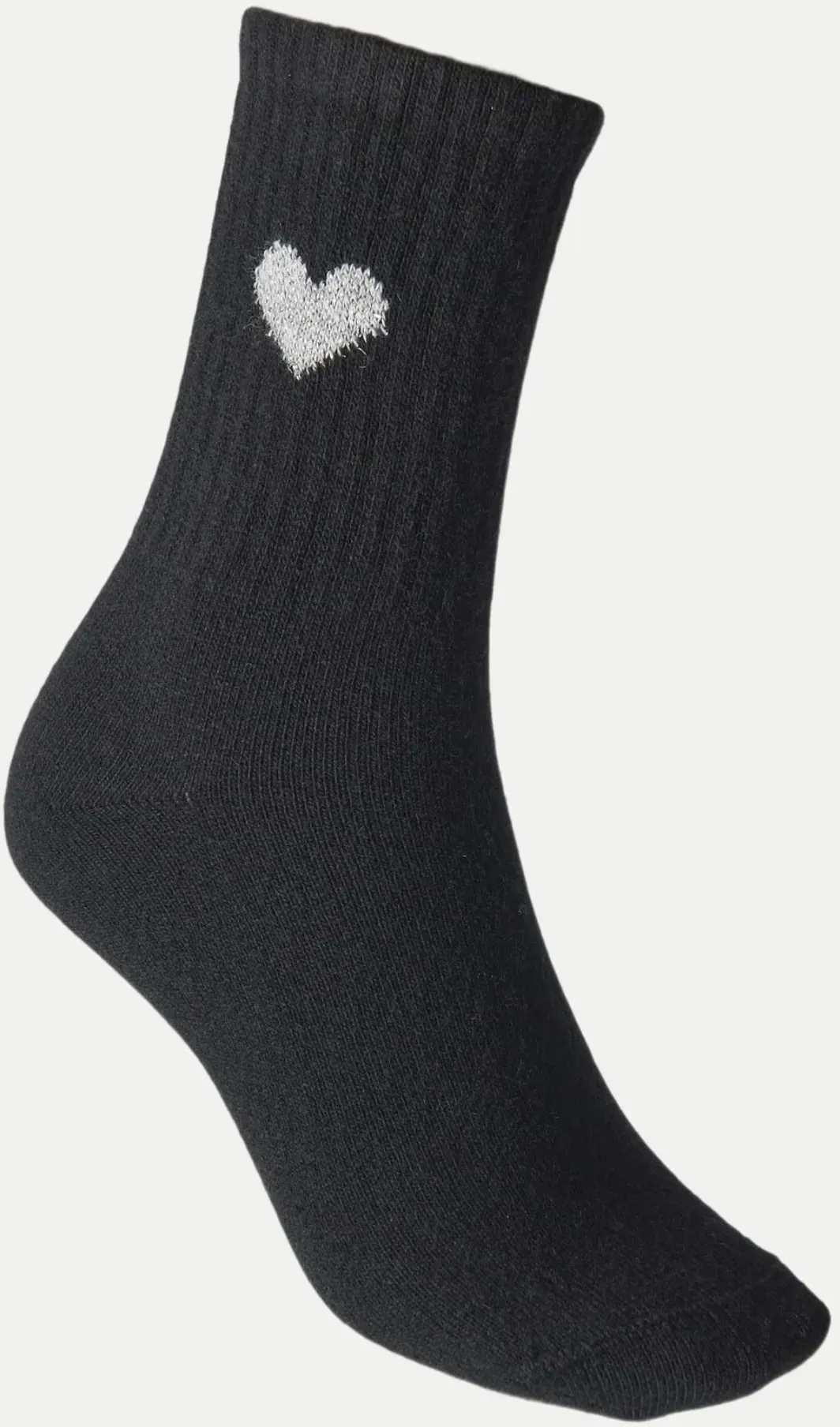 Socken Yinni heart Schwarz 39-41