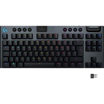 Logitech G915 TKL Carbon schwarz, LEDs RGB, GL Linear, USB/Bluetooth, UK (920-009518)