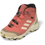 adidas Terrex Mid Gore-TEX Hiking Shoes Sneakers, Coral Fusion/Wonder White/core Black, 40 EU