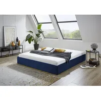 Westfalia Schlafkomfort Polsterbett "Osaka", blau (königsblau), B:165cm L:205cm, Bezug: