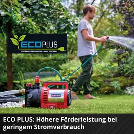 Einhell Gartenpumpe GC-GP 1170 ECO PLUS inkl. Universaladapter