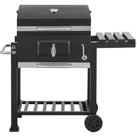 Casa.pro Grillwagen Arnad 105x114x47,5cm Schwarz