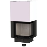 BEF Fire Warmluft Kamineinsatz | Fire Bear V6 CP Hebetür rechts | 6 kW