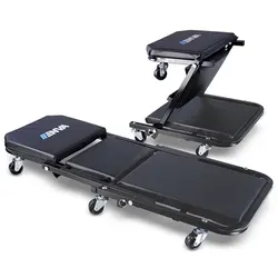 Enva Montagerollbrett - Werkstatthocker - 2-in-1