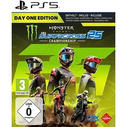 Monster Energy Supercross 25 - The Official Video Game Day One Edition [PlayStation 5]