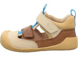 Affenzahn Prewalk Sandal Leather für Kinder, beige, Größe 23 EU