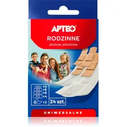 Apteo Patches universelles Set Pflaster für die Behandlung von kleinen oberflächlichen Hautverletzungen 24 St.