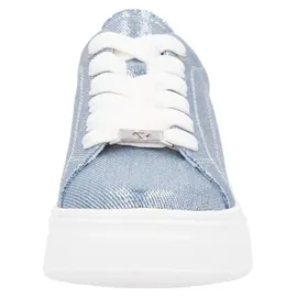 Rieker Plateau-Sneaker Blau 38