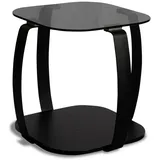 Harper MIDWAY Schwarz Metall/Glas 45 x 50 x 45 cm