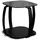 Harper MIDWAY Schwarz Metall/Glas 45 x 50 x 45 cm