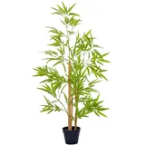 Outsunny Künstlicher Bambus-Ø15,5 x 120H cm-Grün | Gr.: onesize
