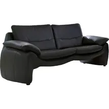 PLACES OF STYLE Couch 3-Sitzer schwarz