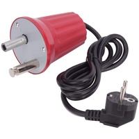 Domigard Grillmotor, Barbecue Grillmotor, Motorgrill Elektrische Maschine, ABS Barbecue Rotator Zubehör für Grillgeräte FD801B, EU-Stecker 250 V (Rot)