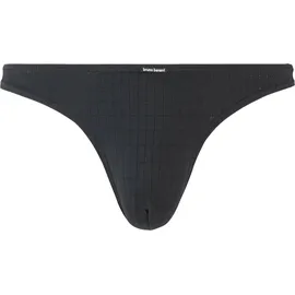 Bruno Banani Check Line 2.0 String schwarz L 2er Pack