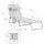SoBuy Gartenliege 2-er Set Beige