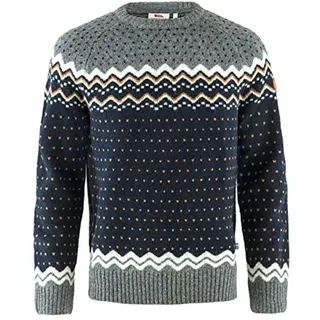 Fjallraven Herren Övik Knit Sweater M Sweatshirt, Dark Navy, XS