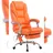 Kunstleder mit Massagefunktion orange