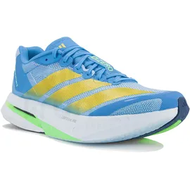 adidas Adizero Boston 13 Damen Blue Burst/Gold Metallic/Glow Blue 41 1/3