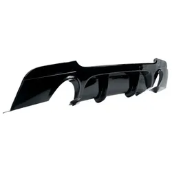 Heckdiffusor Heckansatz Performance schwarz glanz für 3er  E92/ E93, Bj.: 2006-2013 passend für BMW 3er E92/ E93, Bj.: 2006-2013