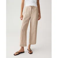 Opus Leinen-Hose in Beige | 44