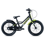 S'cool faXe alloy 16 3-S 16 Zoll RH 20 cm black/lemon matt