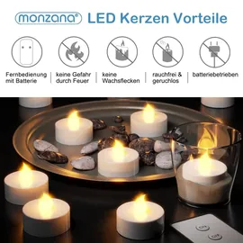 monzana LED Teelichter 10 St.