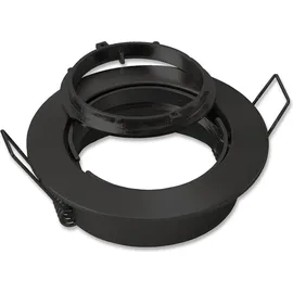 Fiai IsoLED Einbaurahmen rund für GU10/MR16 Alu schwarz