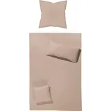 Erwin Müller Renforcé Würzburg, in taupe | 135x200 cm)