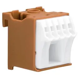 Hager Phasen-Klemmblock KN06P